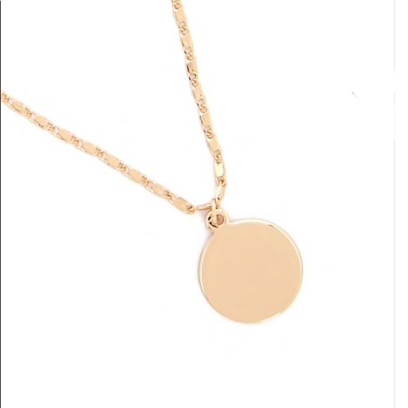 3/$30 Monica Disc Chain Necklace - Picture 3 of 4